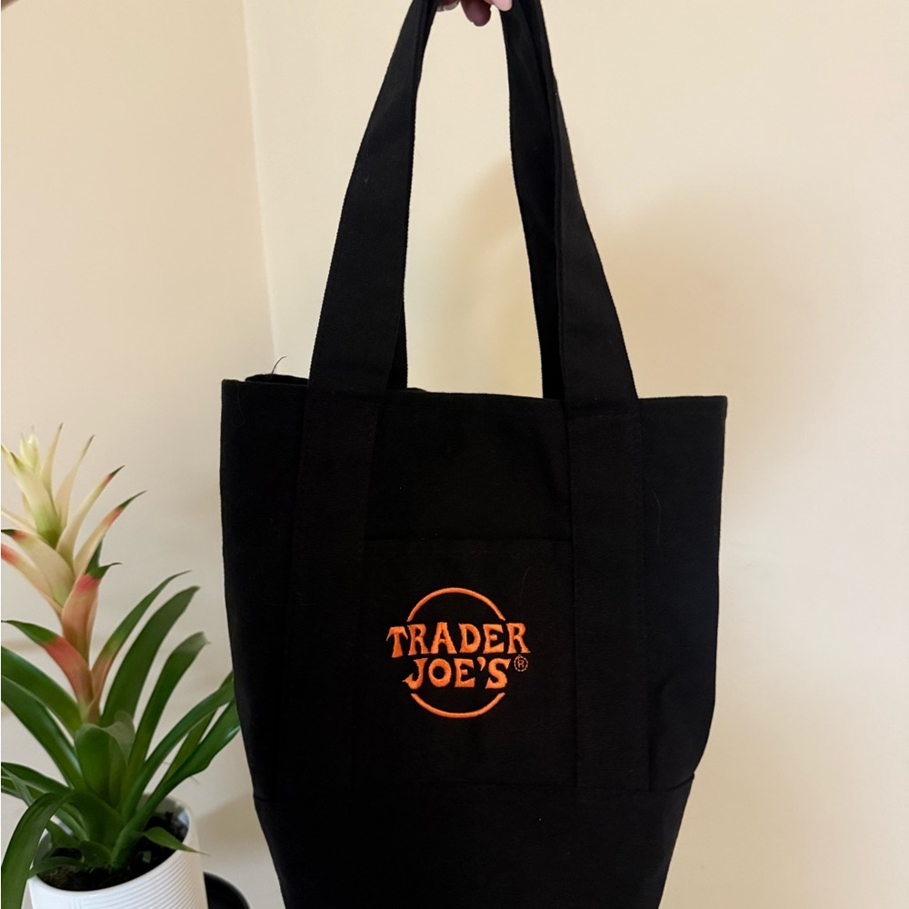 Trader Joe's Black Tote Bag